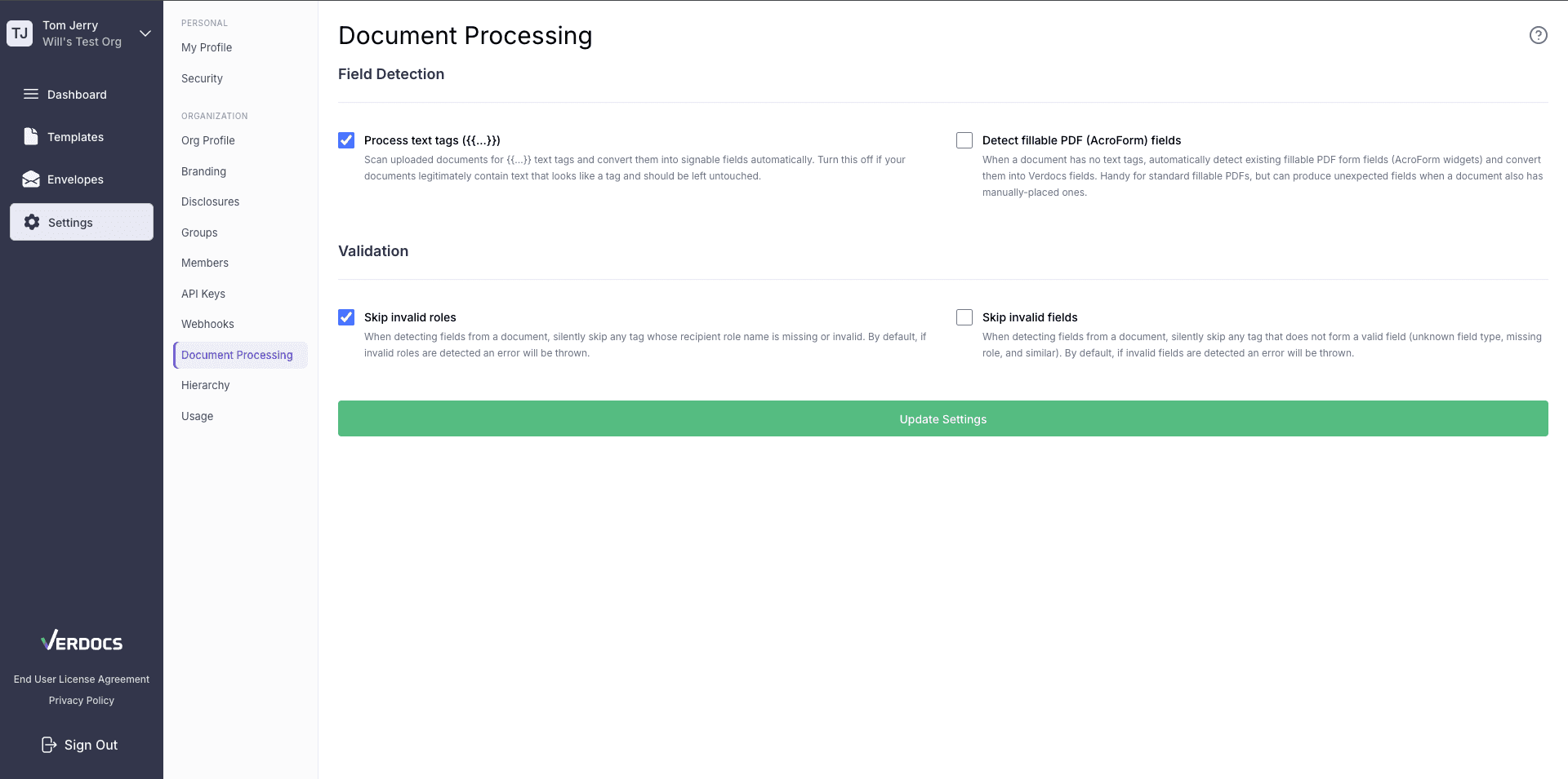 Document Processing Pipeline